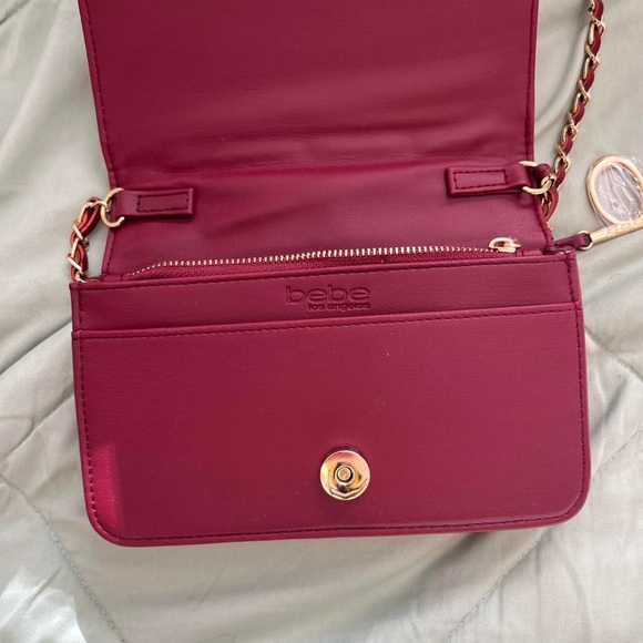 Brand New Burgundy Bebe bag - Picture 5 of 6